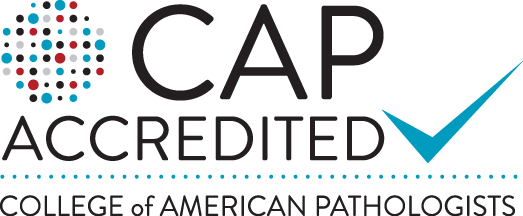 College of American Pathologists Accredited Logo